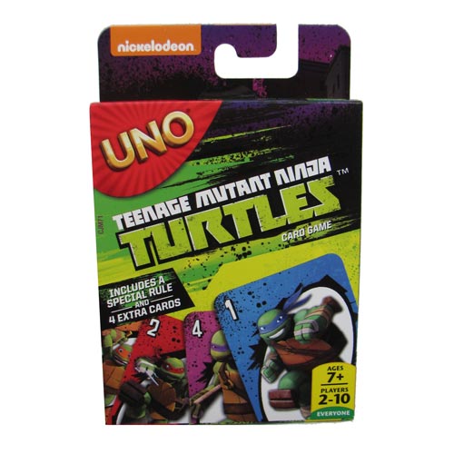 Teenage Mutant Ninja Turtles UNO Card Game